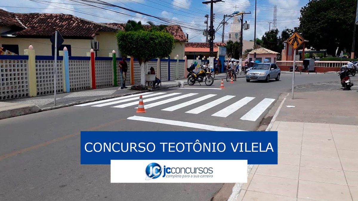 Concurso Prefeitura de Teotônio Vilela: vista da cidade