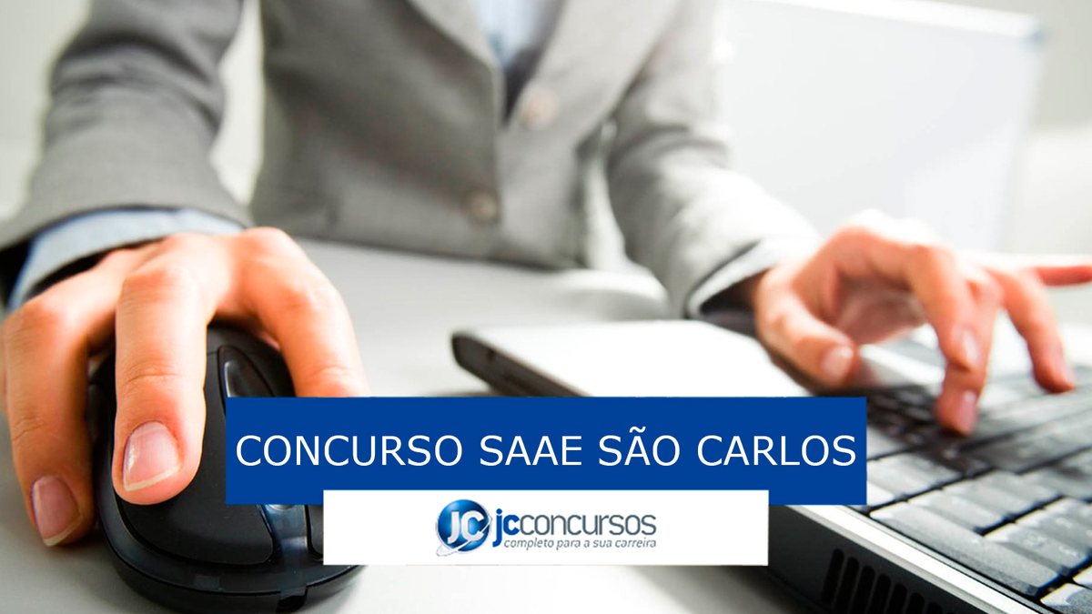 Concurso SAAE São Carlos: inscrições pela internet