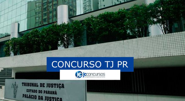 Concurso TJ PR:sede do TJ PR - Divulgação