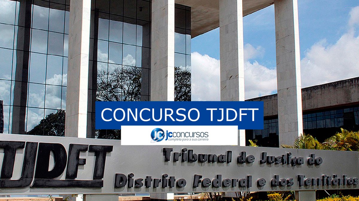 Concurso TJDFT: fachada do órgão