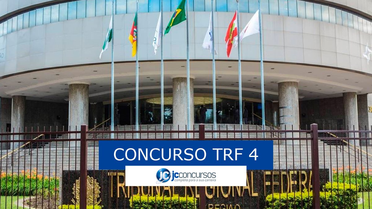 Concurso TRF 4 - fachada do Tribunal Regional Federal da 4ª Região