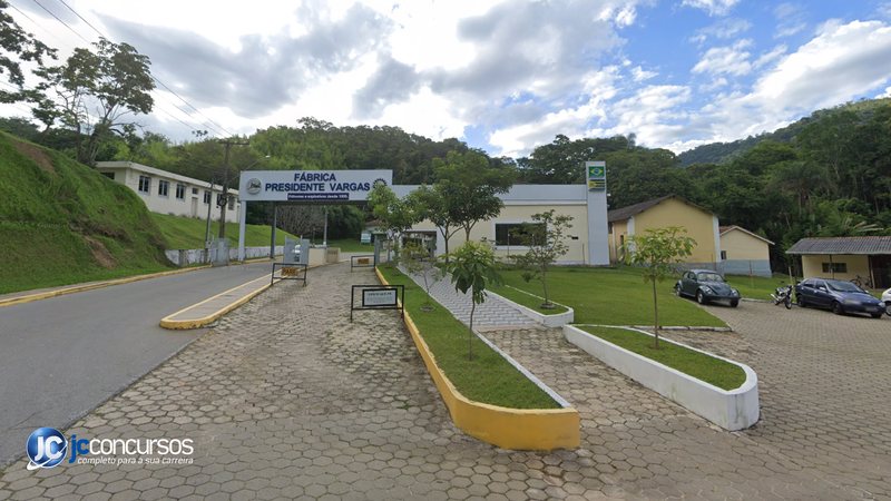 Entrada da Fábrica Presidente Vargas da IMBEL