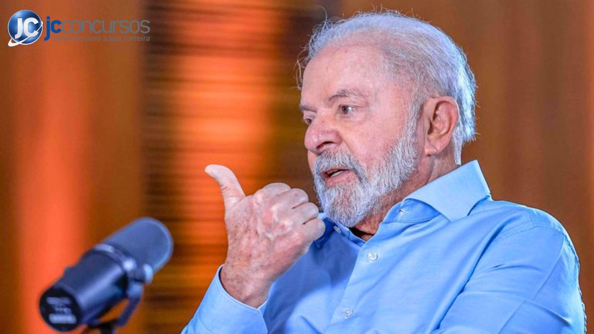 Presidente Luiz Inácio Lula da Silva (PT) no programa semanal Conversa com o presidente