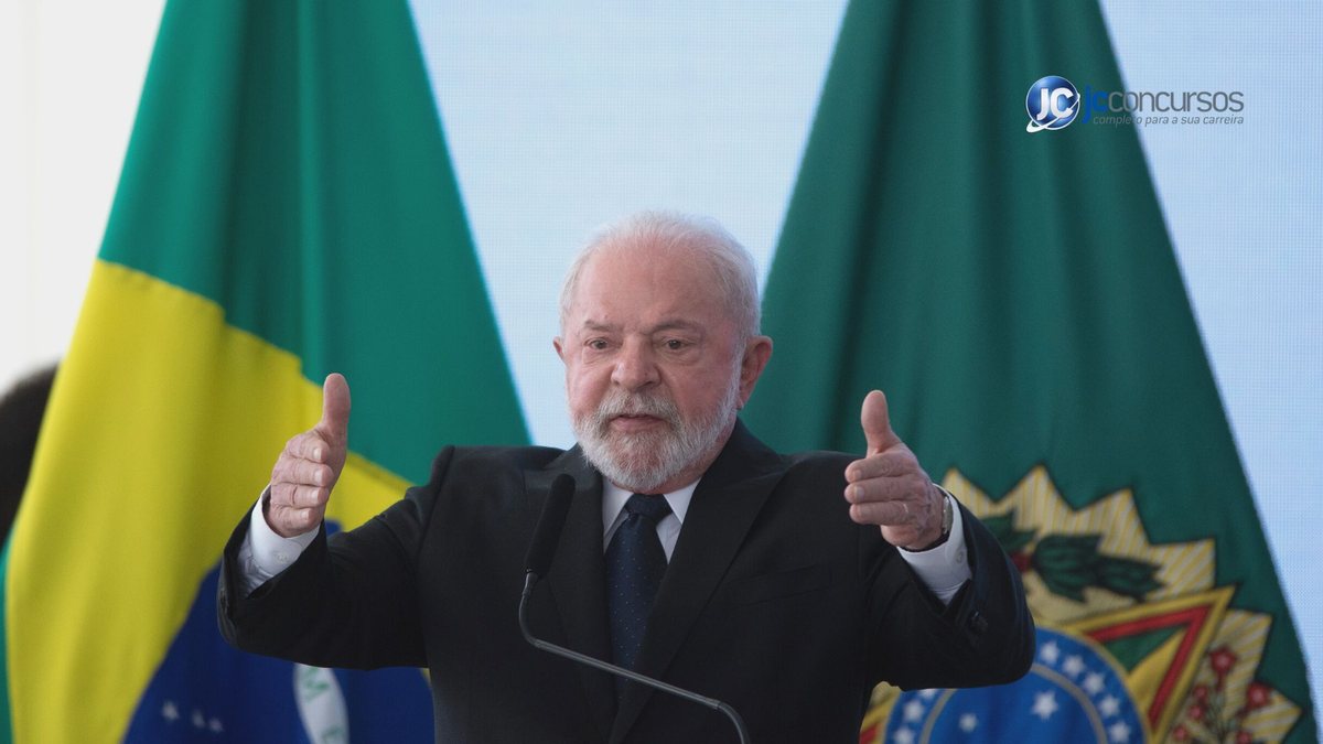 Presidente Luiz Inácio Lula da Silva (PT) durante cerimônia de lançamento do programa