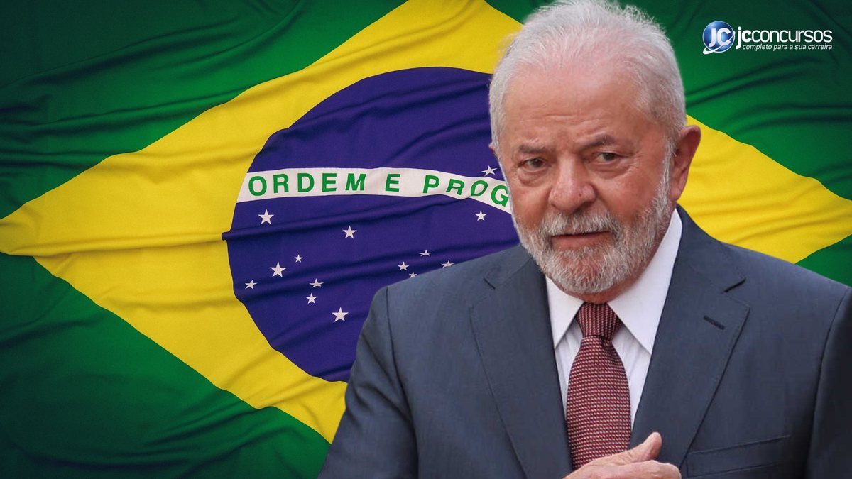 Presidente Luiz Inácio Lula da Silva (PT) - Divulgação JC Concursos - Servidores do GSI