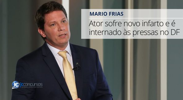 Mario Frias sofre ataque cardíaco novamente e é internado às pressas em Brasília; Entenda