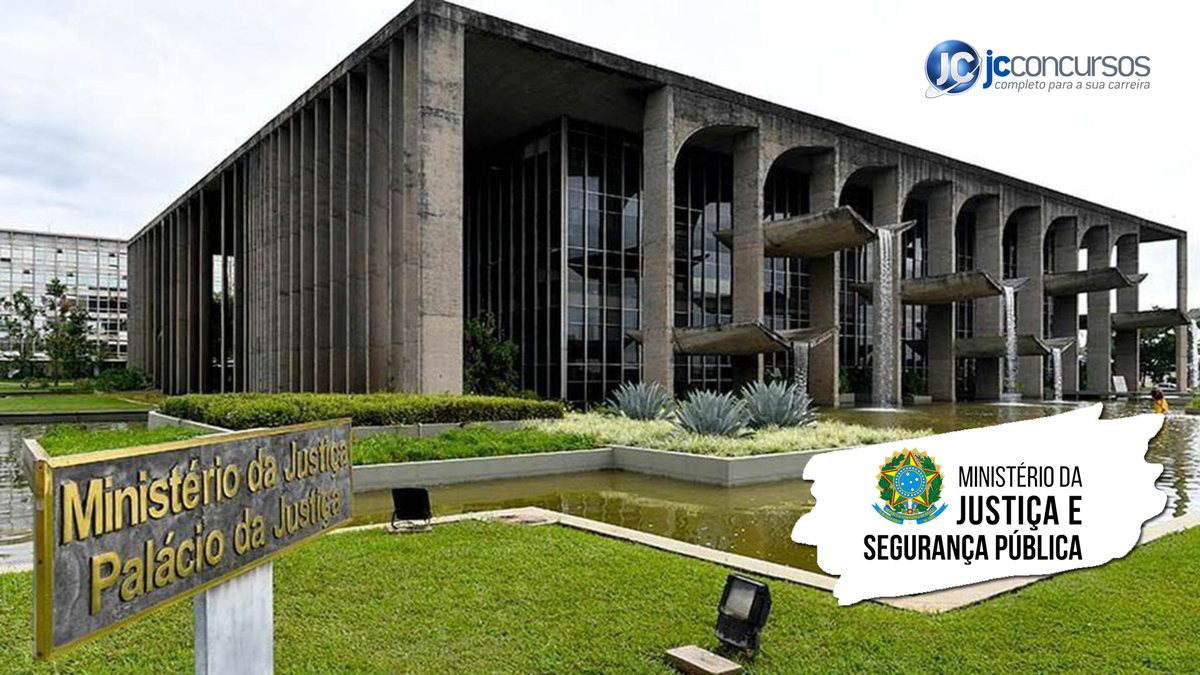 Palácio do Ministério da Justiça e Segurança Pública, em Brasília.