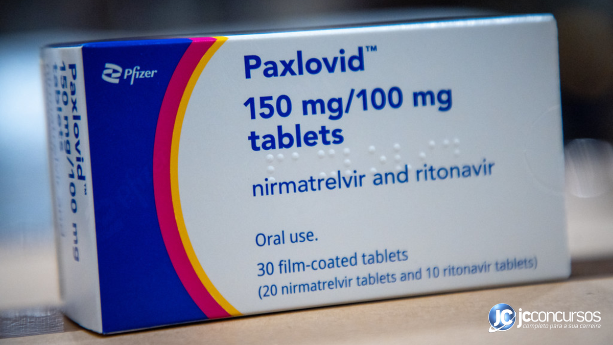 Caixa do remédio para covid-19, Paxlovid