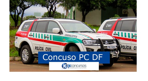 Concurso PC DF: viatura da PC DF - Divulgação