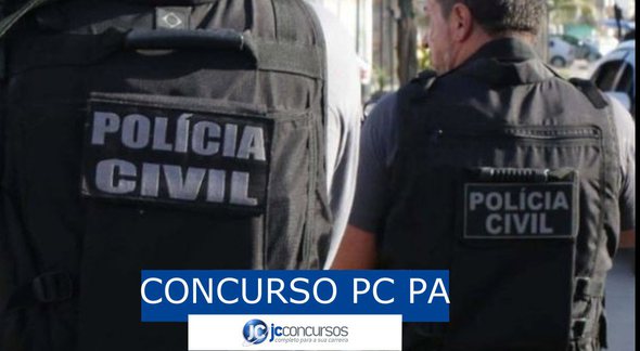 Concurso PC PA: servidores da PC PA - Divulgação