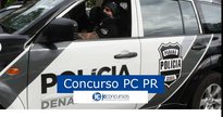 Concurso PC PR: viatura da Polícia Civil do PR - Divulgação