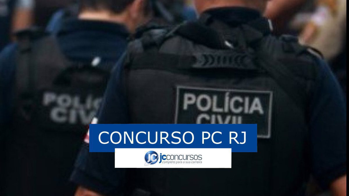 Concurso PC RJ: policiais da PC RJ