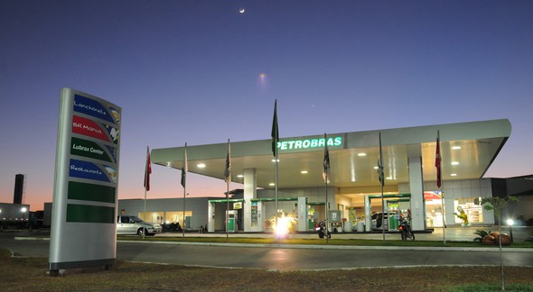 Foto de um posto de gasolina da Petrobras - Agência Petrobras