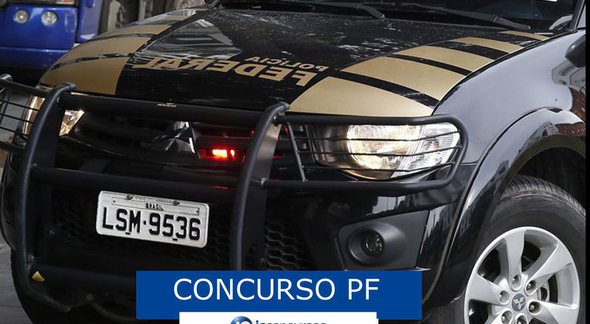 Concurso PF 2019 - Viatura da Polícia Federal - Divulgação