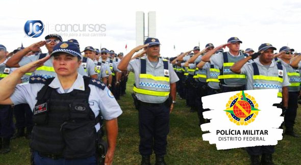 None - Concurso PM DF: soldados da PM DF DIvulgação