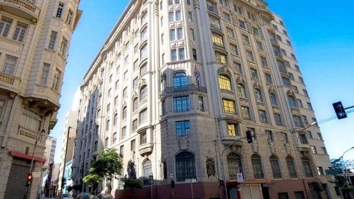 Concurso MP SP - fachada do Ministério Público de São Paulo