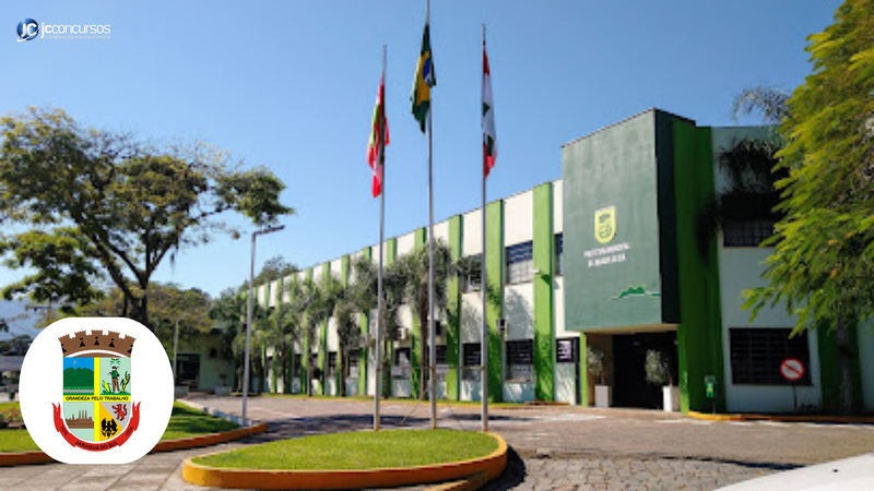 Concurso da Prefeitura de Jaraguá do Sul: fachada da administração pública