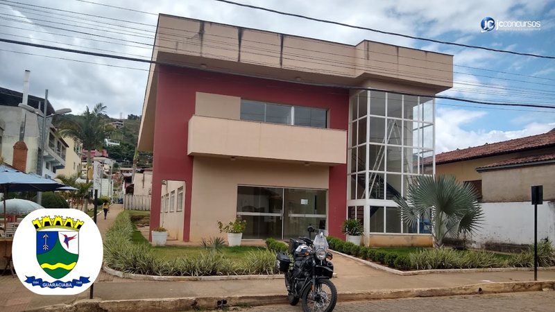 Concurso da Prefeitura de Guaraciaba (MG): fachada do prédio da prefeitura