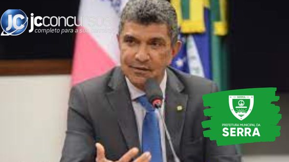 None - Concurso Prefeitura de Serra ES: prefeito Sergio Vidigal Divulgação