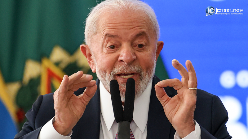 Presidente evitou mencionar diretamente o nome de seu antecessor, Jair Bolsonaro - Agência Brasil