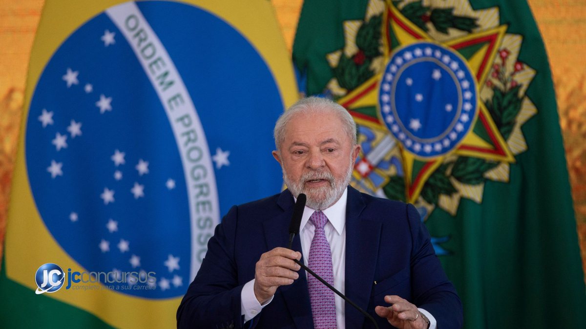 Presidente Luiz Inácio Lula da Silva (PT) durante lançamento do Plano Safra