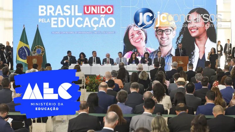 Governo: presidente Lula anuncia a oferta de 3.880 vagas em concursos federais na educação
