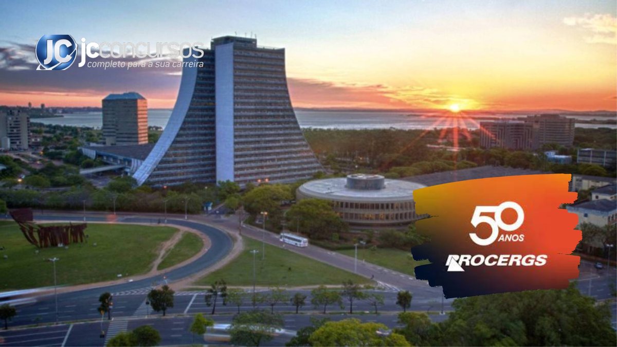 Concurso Procergs RS: sede do Centro de Tecnologia da Informação e Comunicação do Estado do Rio Grande do Sul