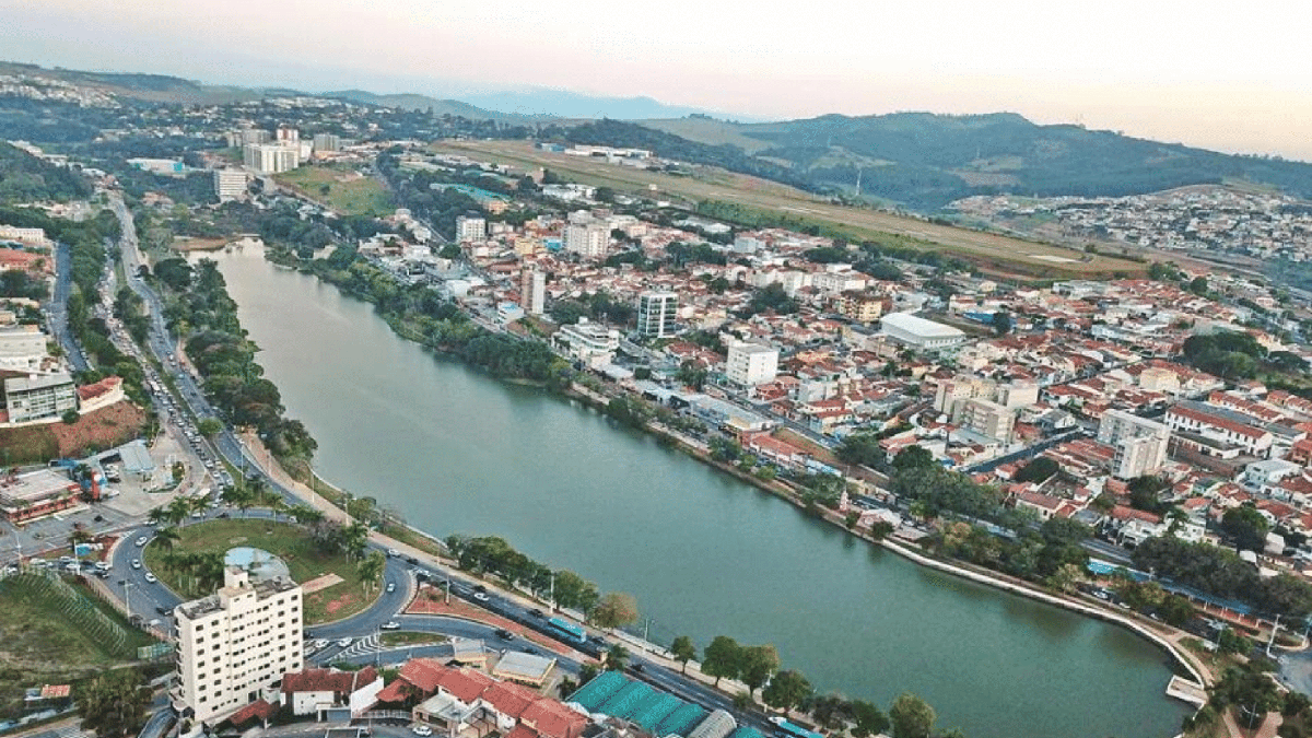 Processo Seletivo IESP: cidade de Bragança vista do alto