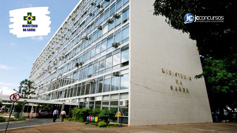 Processo seletivo do Ministério da Saúde: edifício-sede da pasta, em Brasília (DF)