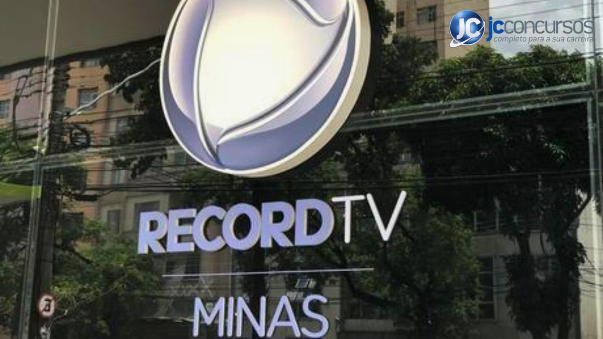 Record TV abre processo seletivo para contratar profissionais da área de comunicação