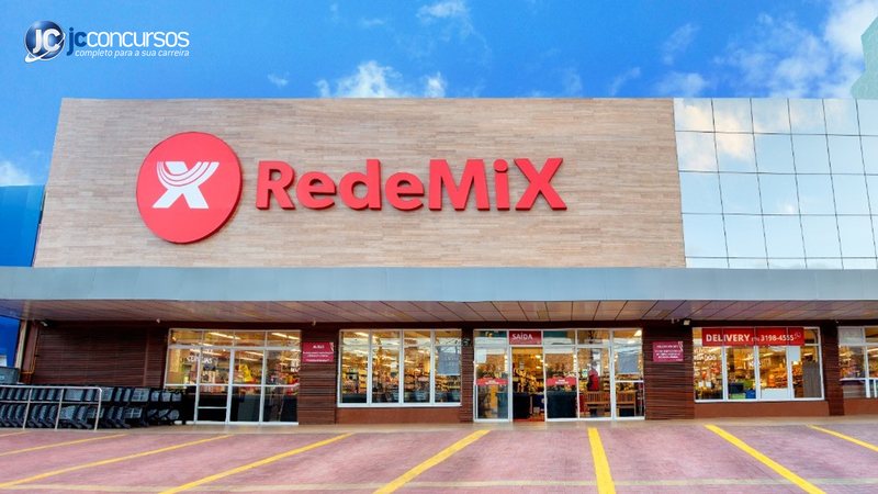 Loja da RedeMix Supermercados - Foto: Divulgação/LinkedIn da RedeMix