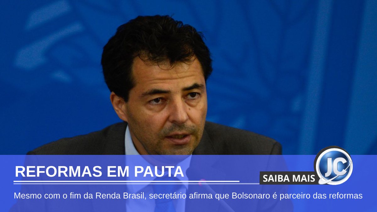 "Bolsonaro é parceiro das reformas" diz secretário após fim do Renda Brasil