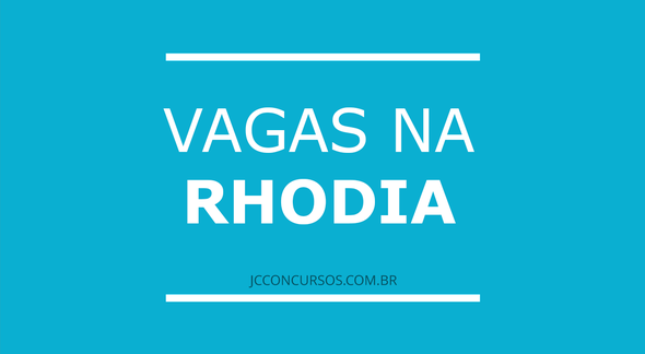 Rhodia - Divulgação