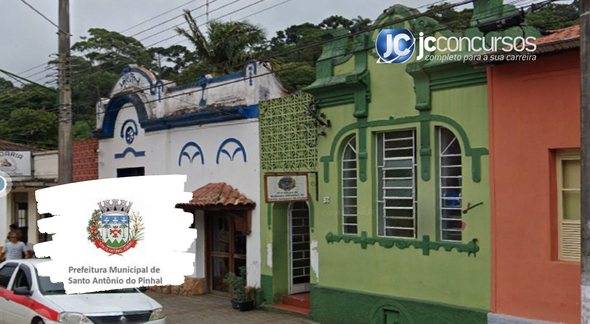 None - Concurso Prefeitura Santo Antônio do Pinhal: prefietura de Santo Antônio do Pinhal; Google Maps