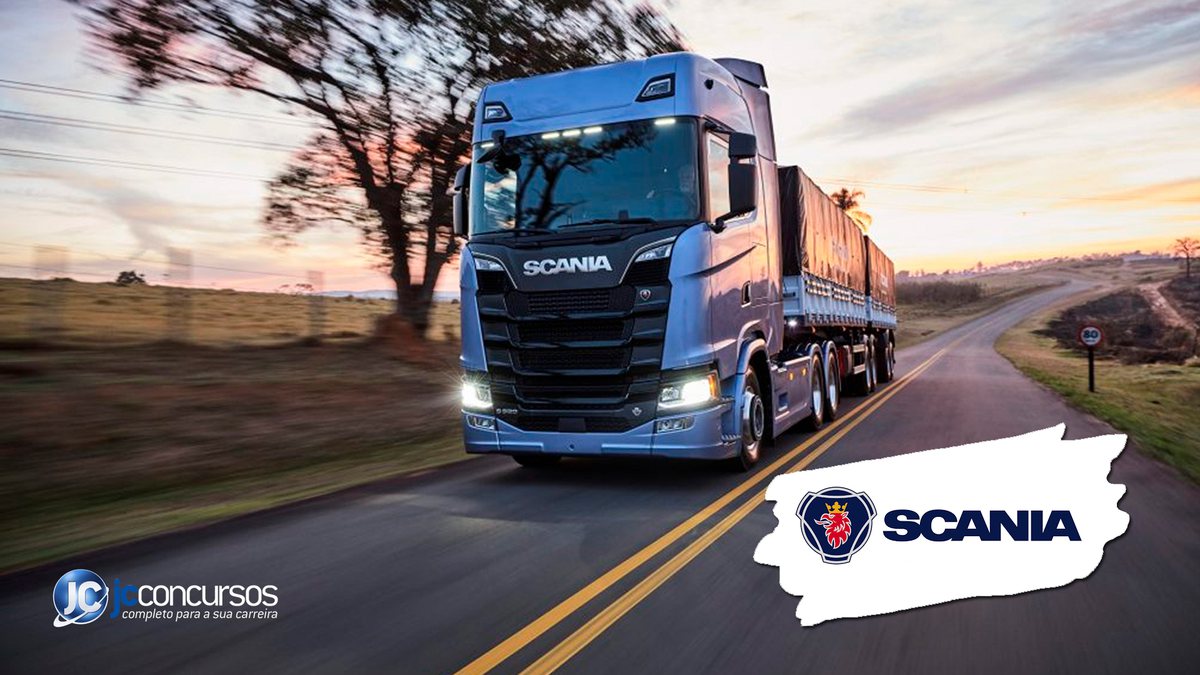 Inscrições abertas para processo seletivo Scania 2023
