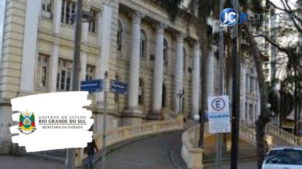 None - Concurso Sefaz RS: sede da Sefaz RS divulgação