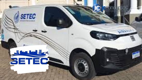 None - Concuso Setec Campinas SP: veículo da Setec Campinas divulgação redes sociais