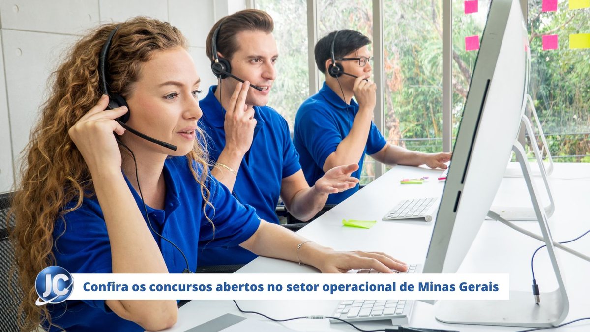Concursos do setor opercional de Minas Gerais contemplam pessoas com nível médio e superior - Divulgação
