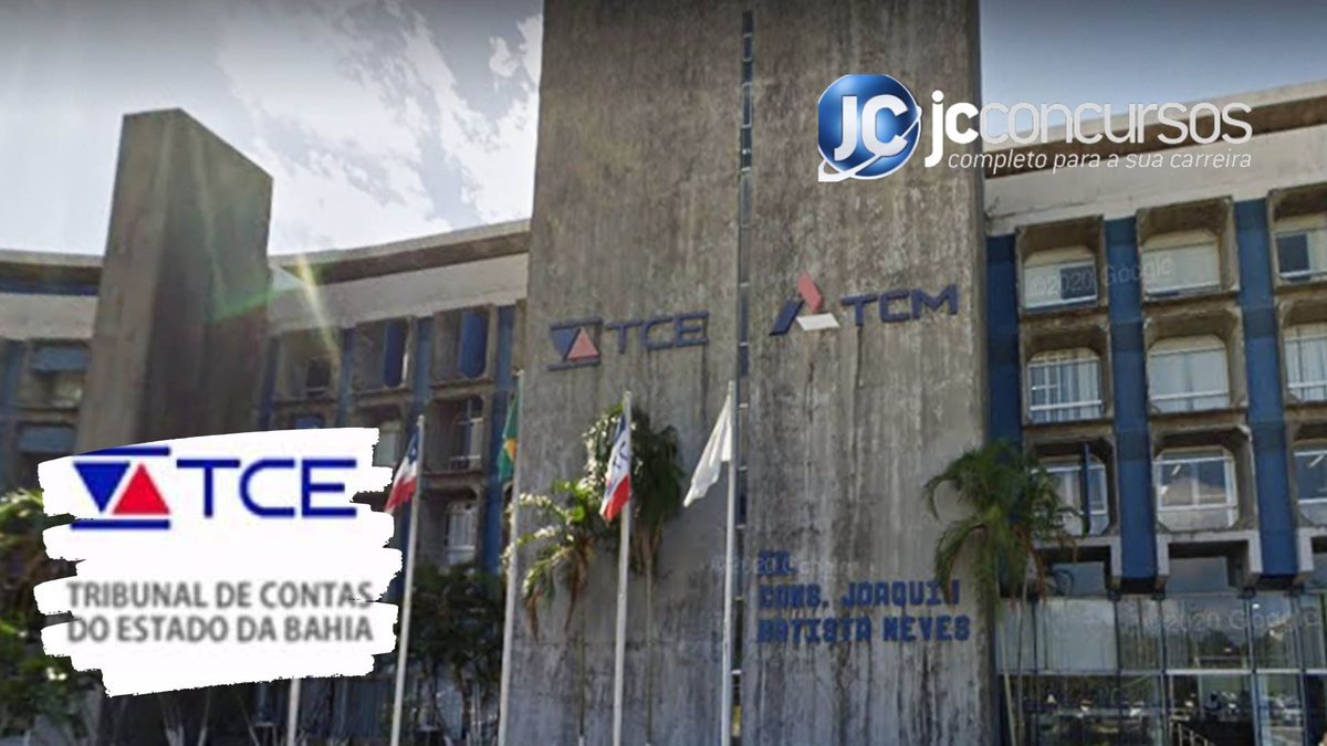 Concurso TCE-BA: sede do Tribunal de Contas do Estado da Bahia