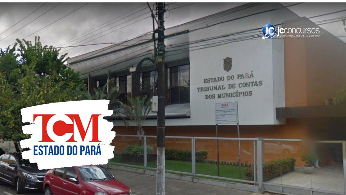 Concurso do TCM PA: sede do Tribunal de Contas dos Municípios do Estado do Pará