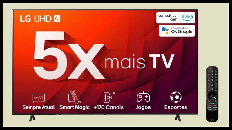 Smart TV LG UHD ThinQ AI