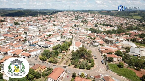 Concurso da Prefeitura de Nepomuceno (MG): vista aéra da cidade - Prefeitura de Nepomuceno/Divulgação