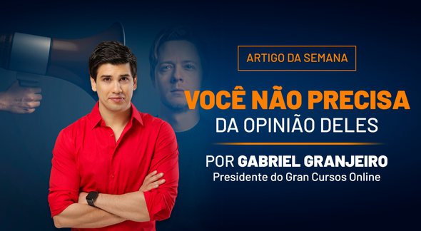 Gabriel Granjeiro, Gran Cursos - Divulgação Gran Cursos