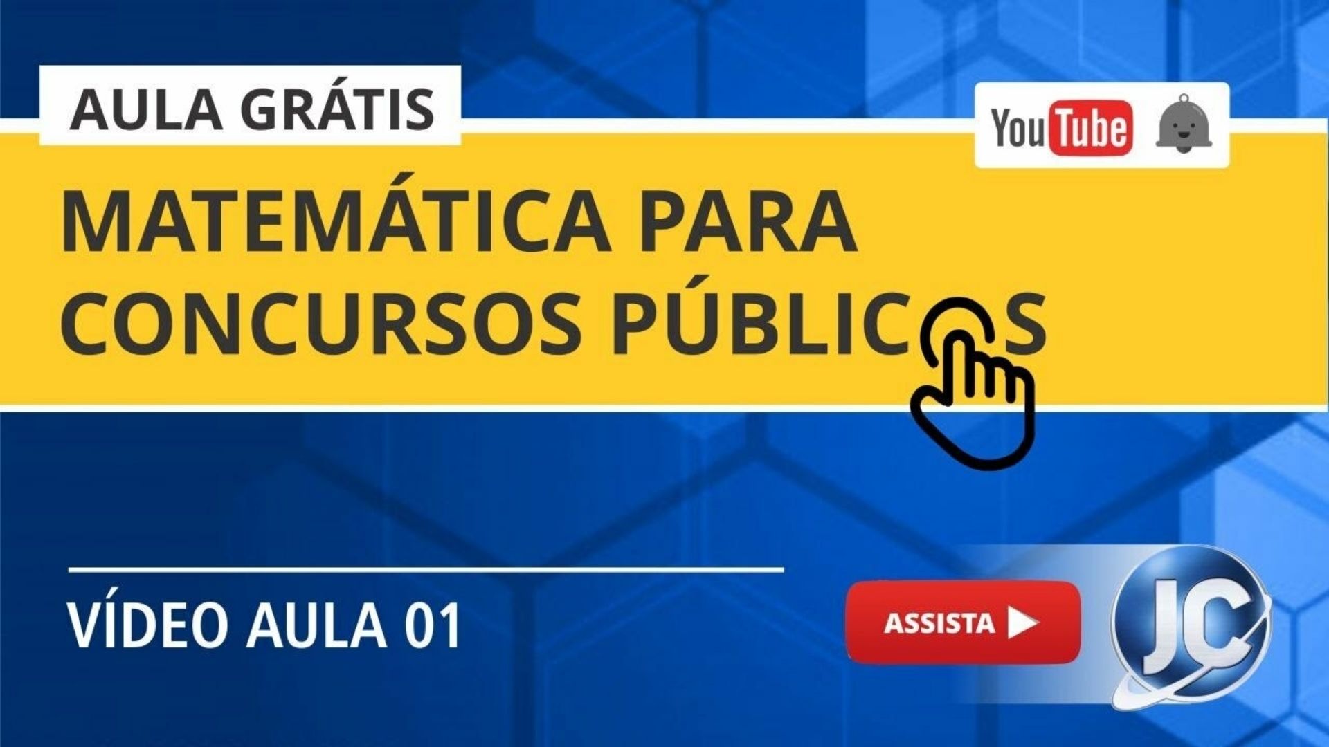 Estuda para concursos públicos? Veja aulas grátis de matemática no